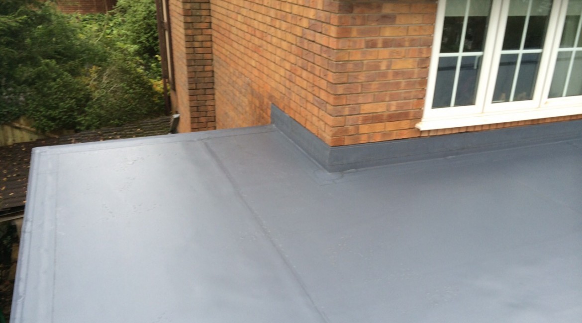 flat roofing example